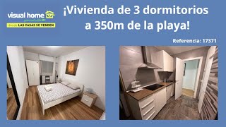 Videovisita ref 17371 ¡Piso de tres dormitorios a 350 mtos de la playa!