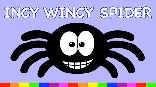 Incy Wincy Spider | Nursery Rhyme | ITSY BITSY SPIDER | @rainbowrabbitsongs | #rainbowrabbitsongs