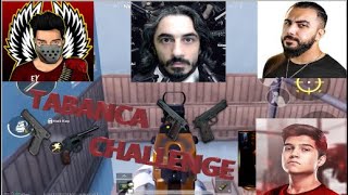 YOUTUBERLERİN TABANCA CHALLENGE VİDEOLARI (BARIŞ G, ERSİN YEKİN, KOZMİK KARINCA, DOCH)