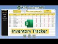 How-to manage the inventory System in excel + TEMPLATE