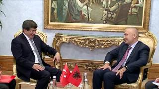 RAMA NISHANI META BASHA ME DAVUTOGLU ABCNews 5 Tetor 2013