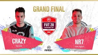 QLASH CRAZY VS NR7 | FUT Champions Cup Stage II | Grand Final | FIFA 20 Global Series