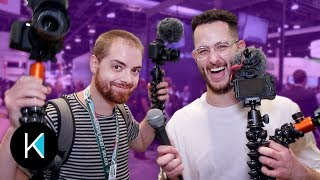 CANON M50 \u0026 SL2 with Justin Reves - NAB 2018