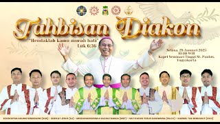 TAHBISAN DIAKON KAS, SJ, MSF, SS.CC, OCD 2025