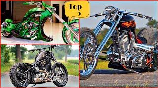 Top 5 Must See Custom Choppers Of HarleyDavidson Motorcycle