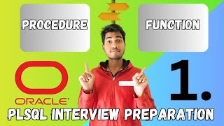 Oracle Interview question | Procedure vs Function | ORACLE PROCEDURE VS FUNCTION