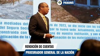 RENDICIÓN DE CUENTAS DEL PROCURADOR CARABALLO