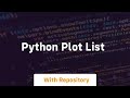 python plot list