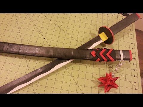 How to Make a Paper Sheath for Katana How to Make a Paper Sheath for Katana