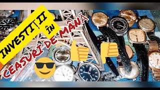 Investiții în ceasuri de mână vechi.Montres vintage .#Collectiondemontres.Ep.15