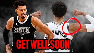 Victor Wembanyama OUT FOR REST OF SEASON - How Spurs May Have Saved His Life! #nba #basketball