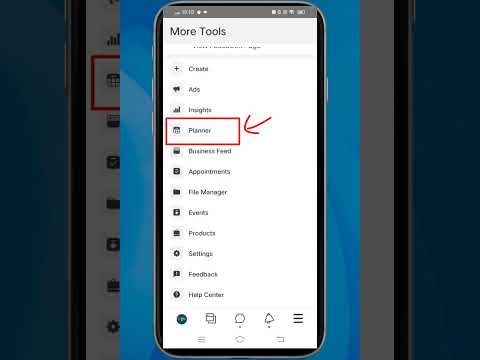 How to schedule posts on Facebook Page #shorts