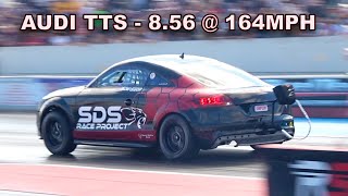 950+BHP AUDI TTS FROM SDS RACE PROJECT GOES DEEP INTO THE 8'S