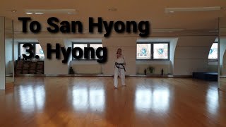 3. Hyong Taekwondo To -San Hyong