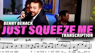 Benny Benack's Vocalese Transcription From Emmet's Place!