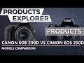 Canon EOS 200D vs Canon EOS 250D - Models comparison