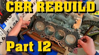 Honda CBR 600RR Install Clutch and Cylinderhead | Kupplung, Zylinderkopf [Rebuild Part 12]