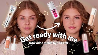 GRWM: Moje najnovšie objavy 👀 | e.l.f cosmetics, Topface, Haus Labs, Fenty Beauty ✨