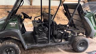 2009/2013-2018 Kawasaki Mule 4010 low idle problem SOLVED