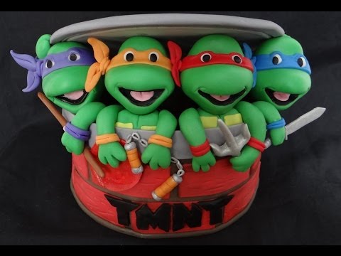 How To Make Fondant Ninja Turtles How To Make Fondant Ninja Turtles