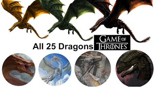 All 25 dragons in Game Of Thrones series | Explained