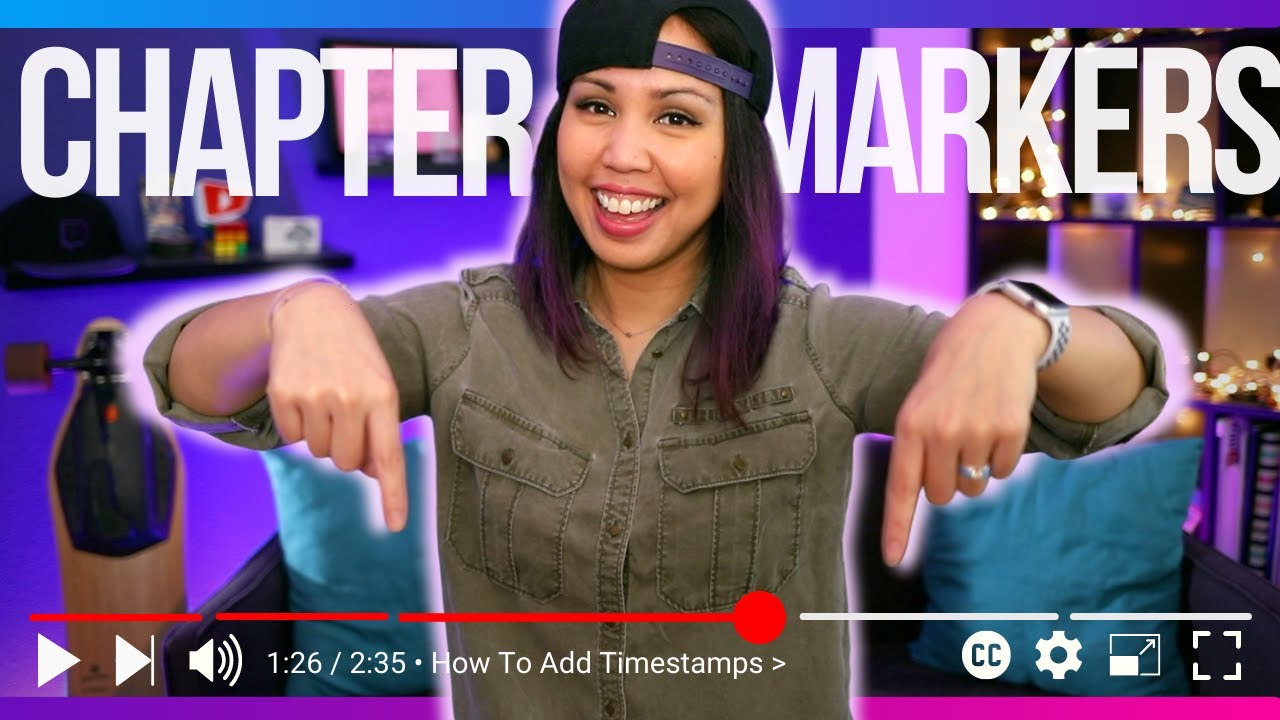 How To Add Chapters To Youtube Videos Youtube Timestamps Tutorial