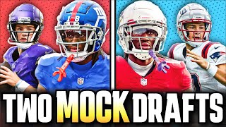 Two 2024 NFL Mock Drafts in 90 Minutes