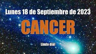 HOROSCOPO CANCER HOY - ESTO TE INTERESA ❤️ AMOR ❤️✅ 18 Septiembre 2023 #horoscopo #cancer #tarot