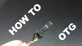 Convert Any Data Cable Into High speed Otg Cable - How to Make Otg Cable