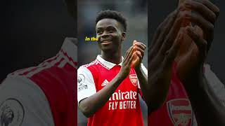 🌟Star boy Saka gets a super new contract at Arsenal! #premierleague #arsenal #football #transfer