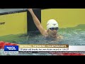 upsetting olympic champion 15 year old yu dominates 200m medley