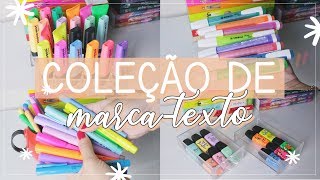 TOUR PELA MINHA COLEÇÃO DE MARCA-TEXTO {ATUALIZADA}