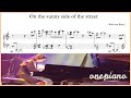 On the sunny side of the street - Rob van Bavel | transcription