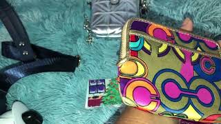 Changing Switching Handbags 90's Edition What's In My Purse