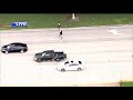 Grass skirt chase over a police chase