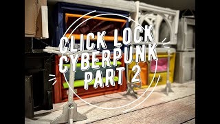 3D printed click lock sci fi city modular construction kit build and review part 2, accessories