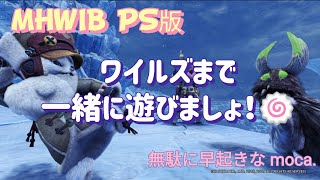 【PS版】【参加型 】【MHWIB】【モンハンワールドアイスボーン】1/28　装飾品集めたいっ！