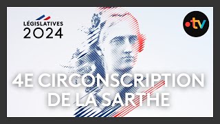 Législatives 2024 - débat 4e circonscription de la Sarthe