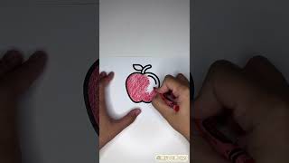 Coloring Apple | Crayons