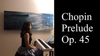 Chopin Prelude Op. 45 / Foldable Piano (BX-20) / #심천잡스피아노 #Pianoteq