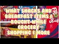 WHAT SNACKS & BREAKFAST ITEMS I BOUGHT WHILE GROCERY SHOPPING (AMAZON & BJS) #bjshaul #amazonfresh