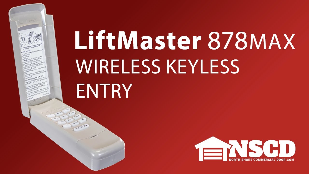 Liftmaster Wireless Keyless Entry Pad