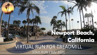 Virtual Run | Newport Beach, California | Morning, July 2021【バーチャルラン】