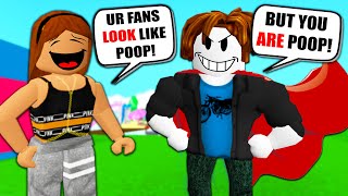 Roblox Bacon Saves Boy From Bully Baconman Roblox Admin Commands Roblox Funny Moments - cool poop roblox