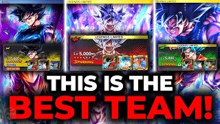 I Used THE BEST Team In Dragon Ball Legends…