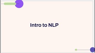 NLP part 2 شرح