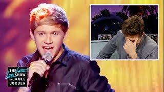 Niall Horan Watches One Direction's First 'X-Factor' Performance
