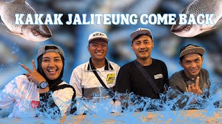 KAKAK JALITEUNG COME BACK MANCING‼️ Baru Mulai Mancing Langsung Dapet IKAN BABON😱