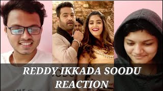 Reddy Ikkada Soodu REACTION | Aravindha Sametha | Jr. NTR, Pooja Hegde | RECit Reactions