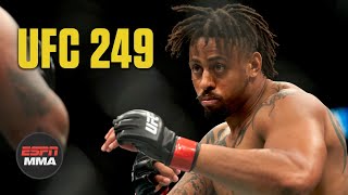 Greg Hardy credits win to announcers' commentary at UFC 249 | ESPN MMA